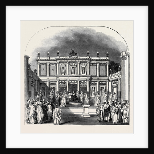 Scene from Antigone, at Govent Garden Theatre. by Anonymous