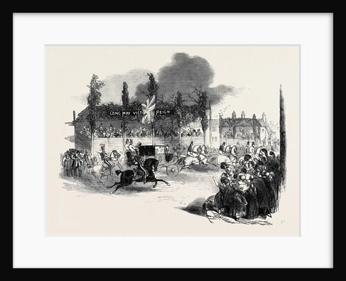 Her Majesty Leaving Buckingham by Anonymous