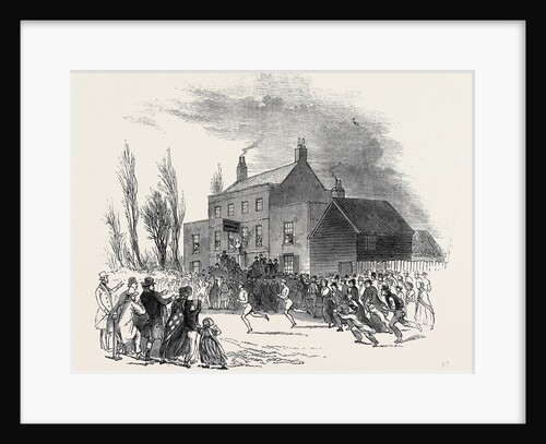 Foot Race Near Barnet by Anonymous