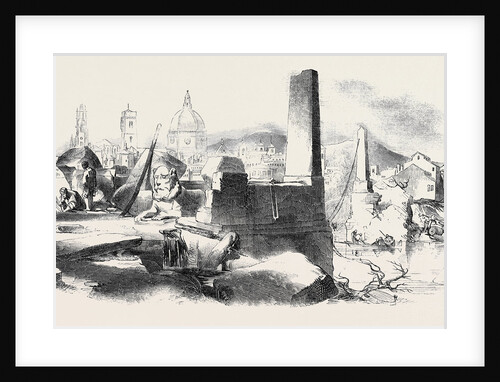 Florence, from the Ponte De Perro, after the Late Inundations by Anonymous