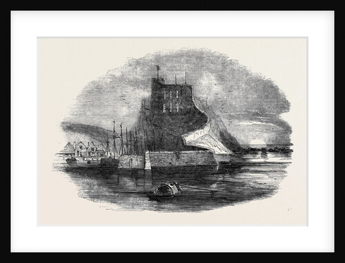 Gurnsey, St. Peter's Port, and Castle Cornet. by Anonymous