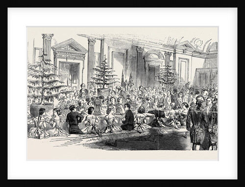 The Supper Room, New Year's Eve, at the Mansion House by Anonymous