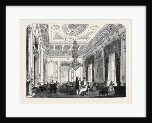 The Military, Naval, and County Service Club, St. James's Street, Principal Drawing Room by Anonymous
