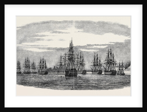 The Turkish Fleet in Bashika Bay by Anonymous