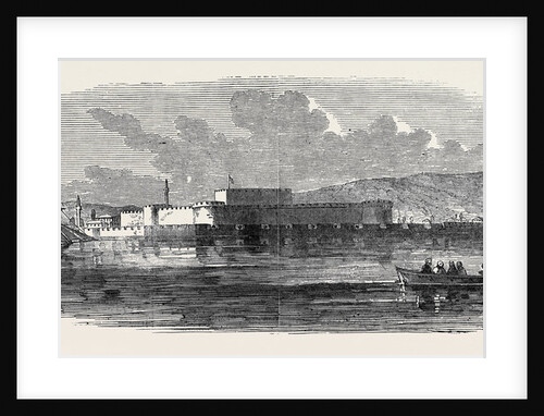 The Dardanelles, Fort of Chanah-Kalesi, from the Middle of the Channel by Anonymous