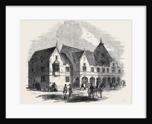 The Corn Exchange and Market Hall, Just Erected at Lichfield by Anonymous