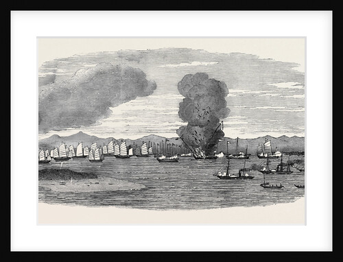 Destruction of Shap-'Ng-Tsai's Piratical Fleet, by the British, in the Gulf of Tonquin by Anonymous