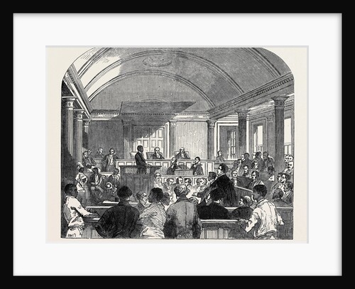 Trial of the Rioters (Oct. 1) in the Court House, at Trinidad by Anonymous