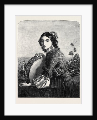 The Tambourine Girl of Procida by Anonymous