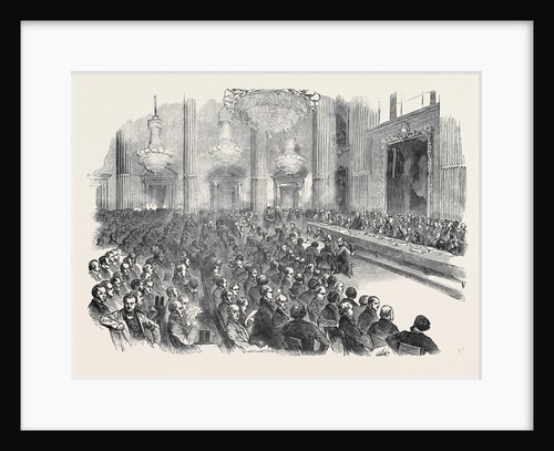 The Great Exhibition of Industry, 1851, Meeting at the Mansion House by Anonymous