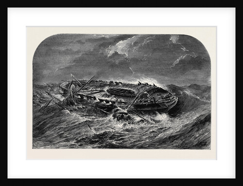 Wreck of an Indiaman. From a Picture by Mr. Daniel by Anonymous