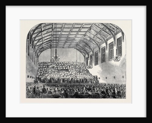 Opening of St. Martin's Hall, Long Acre by Anonymous