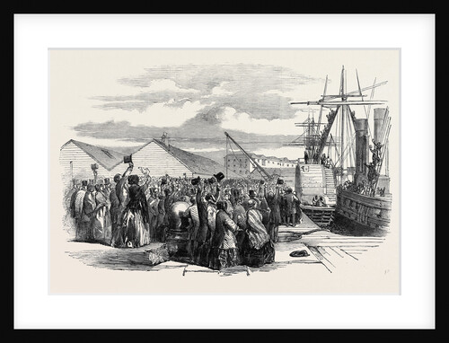 The Landing of Lord Gough at Southampton by Anonymous