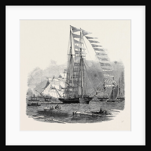 The Titania Schooner Yacht, Built for Mr. Robert Stephenson, C.E. by Anonymous