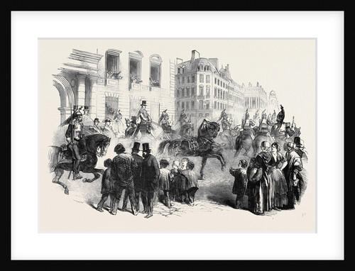 Visit of the President Louis Napoleon to the Garrison of Paris by Anonymous
