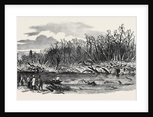 Scene of the Explosion of the Hounslow Powder Mills by Anonymous