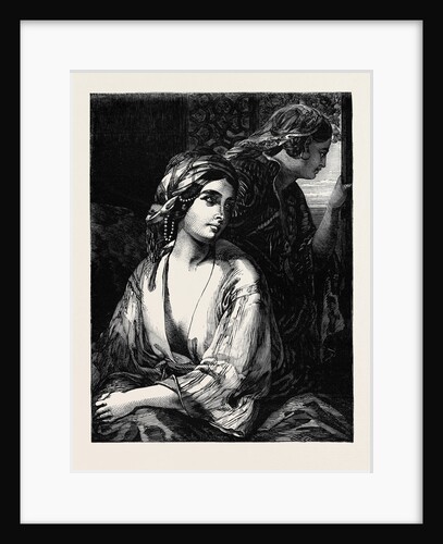Exhibition of the British Institution, No. 2. Medora by Anonymous