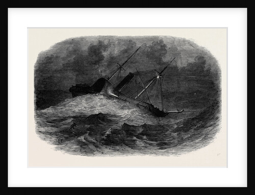 The Royal Adelaide, Steamship, on Her Passage from Cork to London by Anonymous