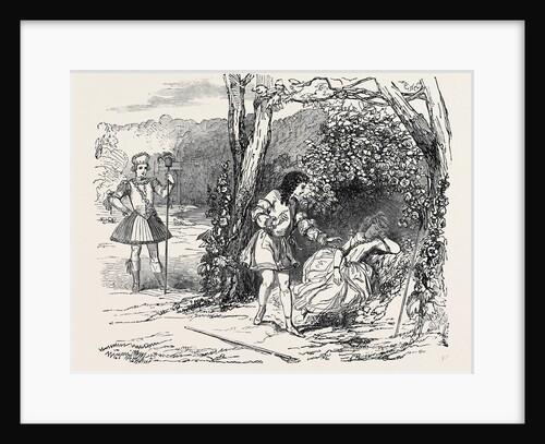 Scene from Cymon and Iphigenia, at the Lyceum Theatre by Anonymous