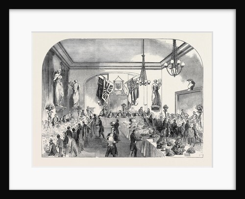 Grand Banquet to the Lord Mayor of London, at Hastings by Anonymous