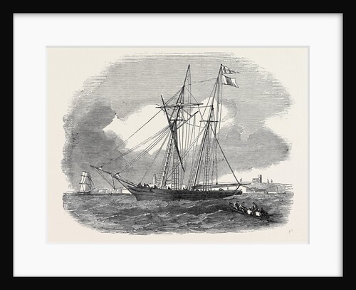 The Azorian, Orange Schooner by Anonymous