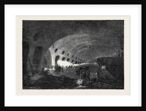 Picturesque Sketches of London, the Adelphi Dry Arches by Anonymous