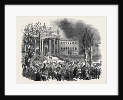Return of the Pope to Rome. The Procession at the Church of San Giovanni by Anonymous