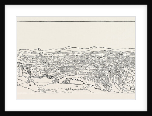 Large View of Rome by Anonymous