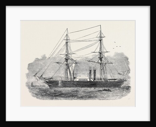 The War Steamer Governole, Built for the Sardinian Government by Anonymous