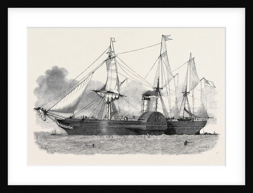 The British Mail Steamship Asia by Anonymous