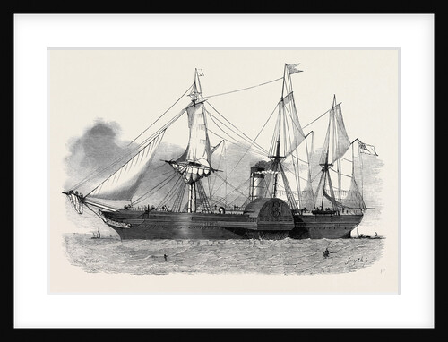 The British Mail Steamship Asia by Anonymous
