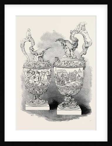 Silver Ewers, Wits Salvers, Representing the Triumphs of Doria by Anonymous