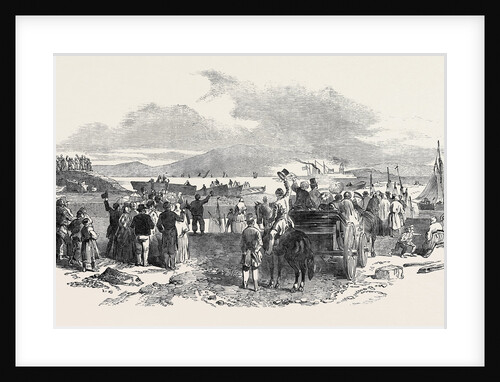 Departure of the Viceroy Steamer from the Dock Quay, Galway by Anonymous