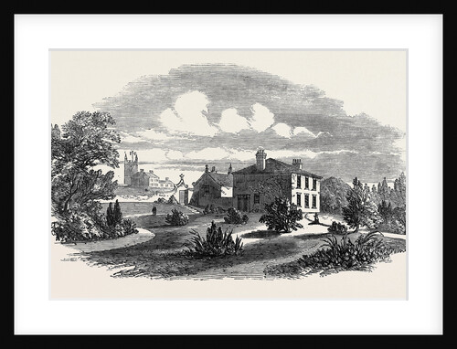 Church, Schools, and Vicarage of St. Just, Penwith by Anonymous