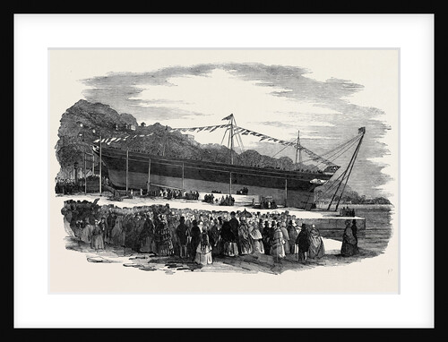 Launch of the Pelican, Steamship, at Cork by Anonymous
