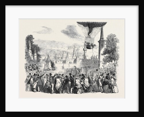 Ascent of the Nassau Balloon, from Vauxhall Gardens, on Saturday, June 29, 1850 by Anonymous