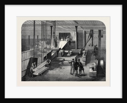 New Rolling Machine for Making Horse-Shoe Nails 1873 by Anonymous