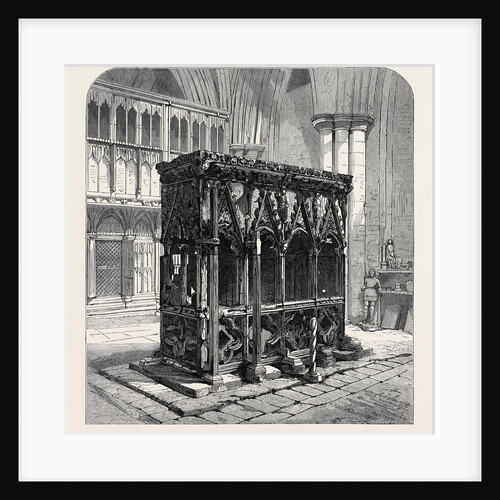 Shrine in St. Alban's Abbey Recently Discovered 1873 by Anonymous