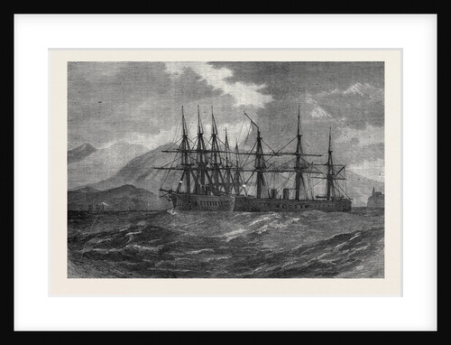 Collision Between H.M.S. Northumberland and H.M.S. Hercules at Madeira 1873 by Anonymous