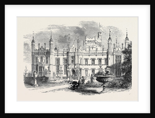 Knebworth Hertfordshire the Seat of the Late Lord Lytton 1873 by Anonymous