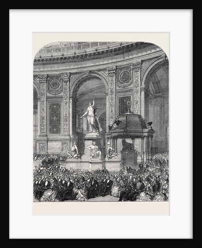 The Vienna Exhibition: Entrance to the Western Nave from the Rotunda 1873 by Anonymous