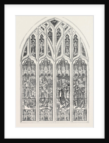 Shakspeare Memorial Window for Stratford-on-Avon Church 1873 by Anonymous