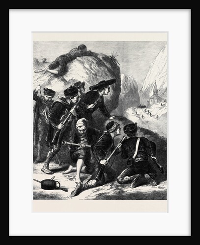 Spain: A Carlist Ambuscade 1873 by Anonymous