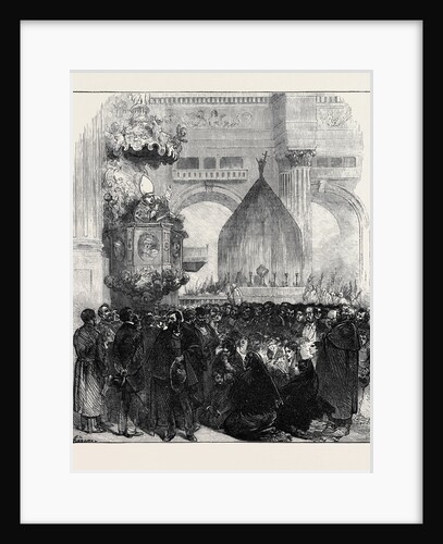 Spain: The Archbishop of Granada Denouncing the Republic 1873 by Anonymous