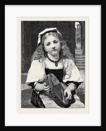 The Broken Tambourine, 1873 by Anonymous