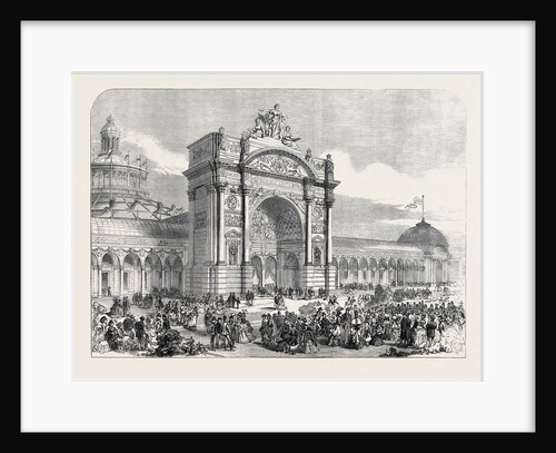 The Vienna Universal Exitibition: Principal Entrance 1873 by Anonymous