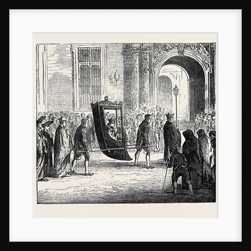 Spain: The Holy Week in Seville: The Cardinal Returning to His Palace 1873 by Anonymous