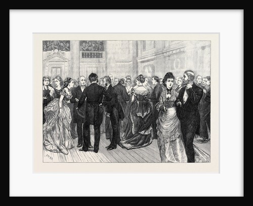Police Orphanage Ball at the City Terminus Hotel Cannon Street London 1873 by Anonymous