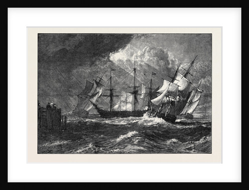 Shipping from Turner's Liber Studiorum 1873 by Anonymous