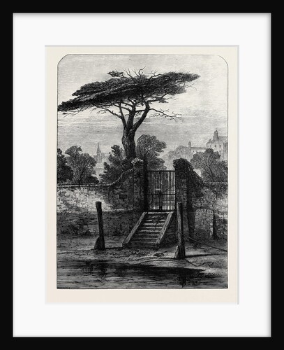 River Gate Botanic Garden Chelsea 1873 by Anonymous